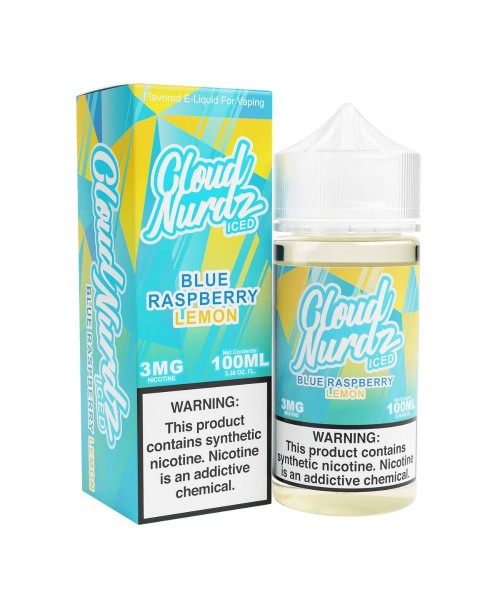 Cloud Nurdz TFN ICED – Blue Raspberry Lemon ...