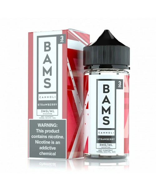 Bams Cannoli TFN – Strawberry Cannoli 100mL