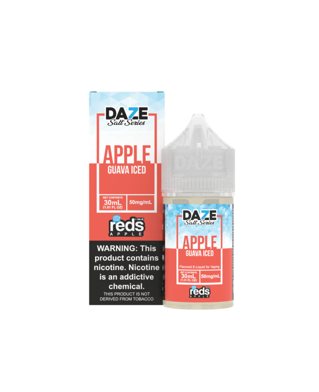 7 Daze Salt – Reds Guava Iced 30mL