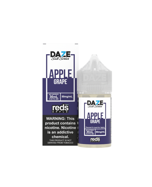 7 Daze Salt – Reds Grape 30mL