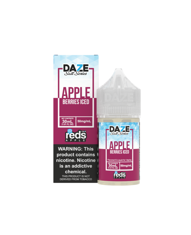 7 Daze Salt – Reds Berries Iced 30mL