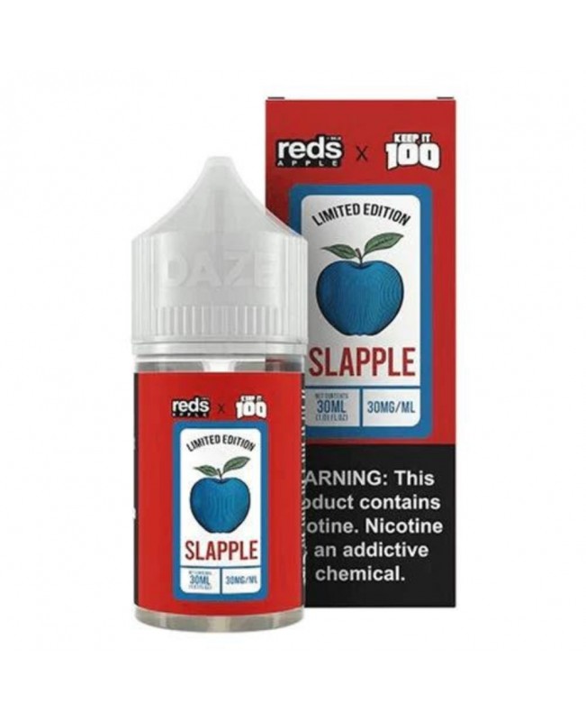 7 Daze Reds x Keep It 100 Salts – Slapple 30mL