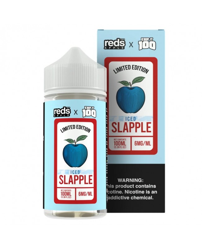 7 Daze Reds x Keep It 100 – Slapple ICED 100ml