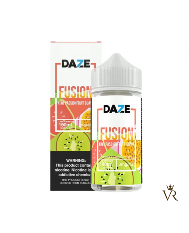 7 Daze Fusion TFN – Kiwi Passionfruit Guava 100mL