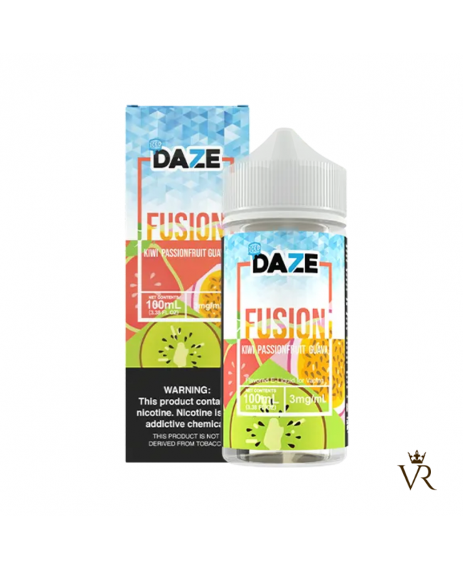 7 Daze Fusion TFN – Kiwi Passionfruit Guava ICED 100mL