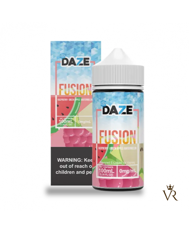 7 Daze Fusion TFN – Raspberry Green Apple Watermelon ICED 100mL