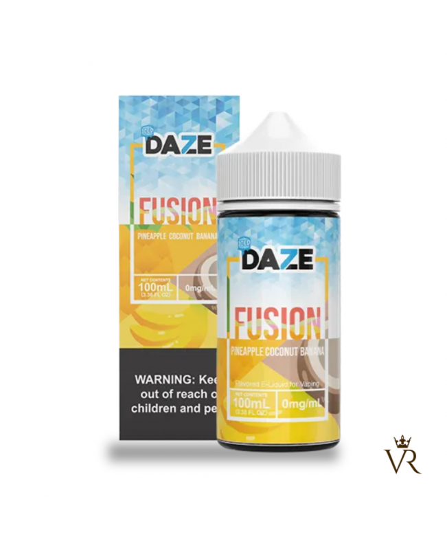 7 Daze Fusion TFN – Pineapple Coconut Banana ICED 100mL