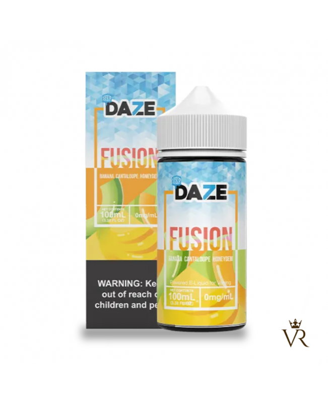 7 Daze Fusion TFN – Banana Cantaloupe Honeydew ICED 100mL