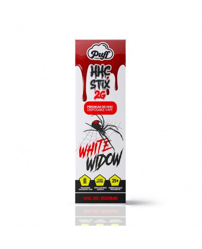 Puff Xtrax | HHC Stix 2G Disposable Vape: White Widow