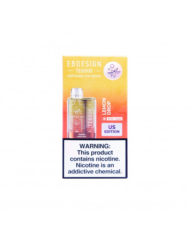 EB Designs TE6000 Disposable Vape | 6000 Puffs