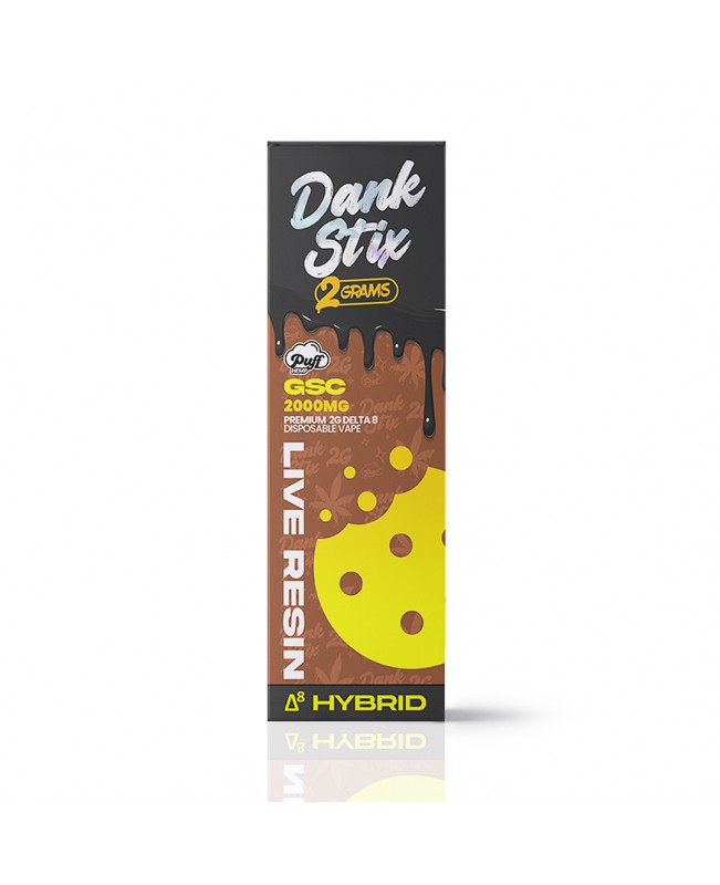 Puff Xtrax | Dank Stix Delta-8 2G Disposable: GSC