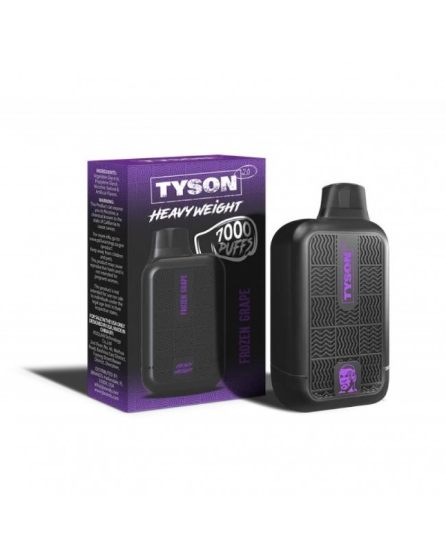 Tyson 2.0 Heavyweight Disposable Vape 7000 Puffs