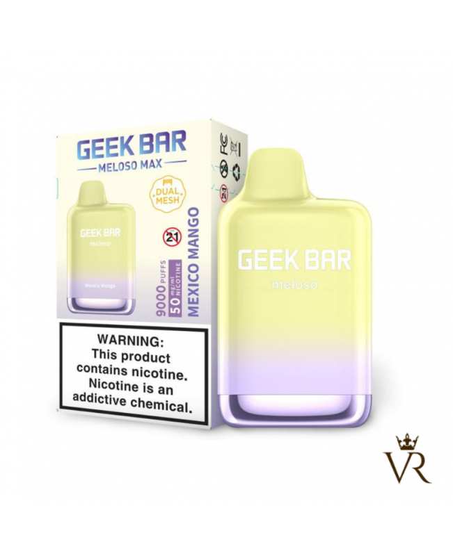 Geek Bar Meloso MAX Disposable Vape | 9000 Puffs