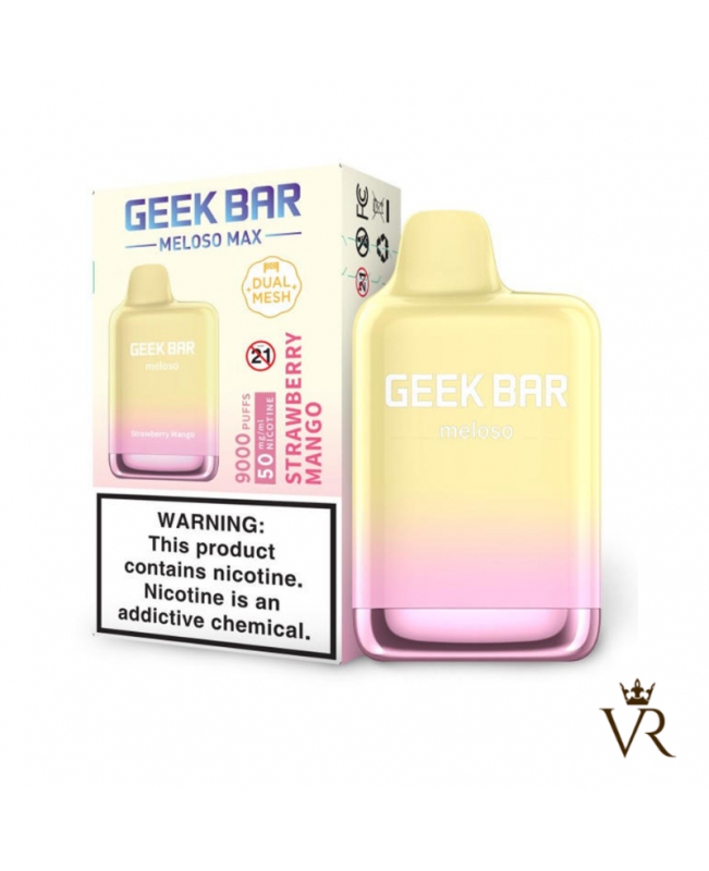 Geek Bar Meloso MAX Disposable Vape | 9000 Puffs