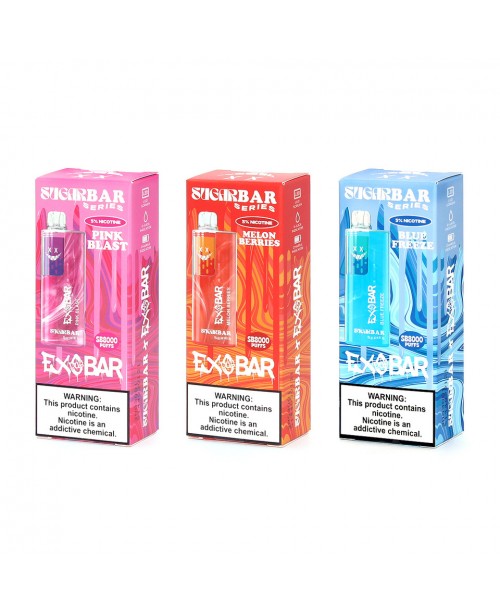 Exodus Exobar x Sugar Disposable Vape | 8000 Puffs